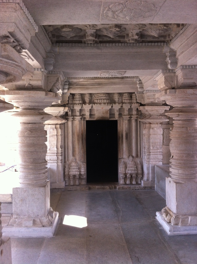 Pillars at the Venugopala Swamy Temple